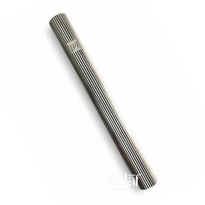 Brass Cylinder Fluted Silver